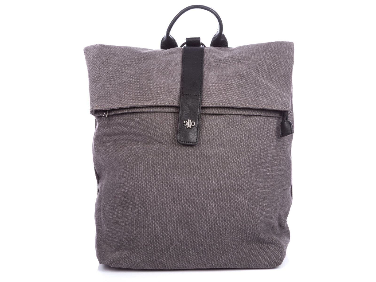 Plecak miejski elegancki płócienny A4 szary Jennifer Jones