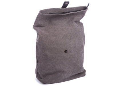 Plecak miejski elegancki płócienny A4 szary Jennifer Jones - obrazek 7