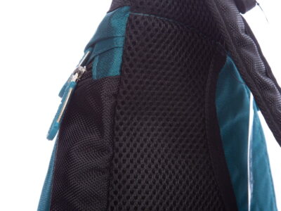 Lekki plecak sportowy na jedno ramię, do biegania, na rower turkusowy - obrazek 7