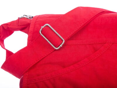 Torebka damska czerwona bardzo lekka wykonana z kreszu Bag Street - obrazek 2