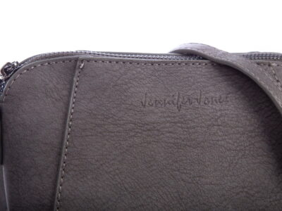 Mała szara torebka wieczorowa Jennifer Jones - obrazek 3