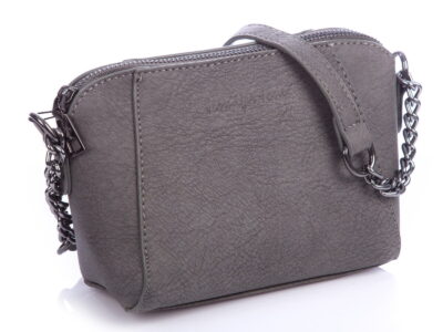 Mała szara torebka wieczorowa Jennifer Jones - obrazek 4