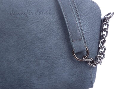 Mała niebieska torebka wieczorowa Jennifer Jones - obrazek 2