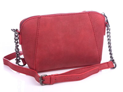 Mała czerwona torebka wieczorowa Jennifer Jones - obrazek 5