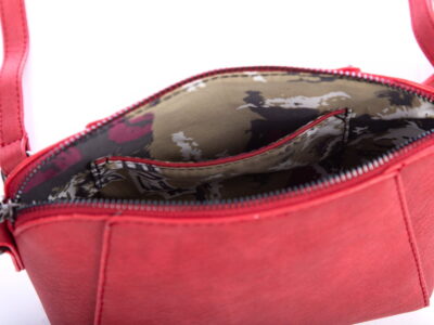 Mała czerwona torebka wieczorowa Jennifer Jones - obrazek 6