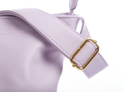 Torebka damska na ramię fioletowa worek A4 Jennifer Jones - obrazek 5