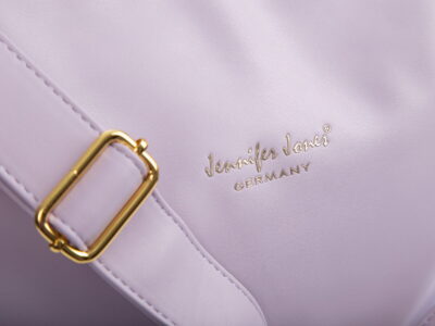 Torebka damska na ramię fioletowa worek A4 Jennifer Jones - obrazek 4