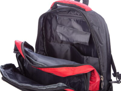 Plecak sportowy 3-komorowy czerwony Bag Street - obrazek 10