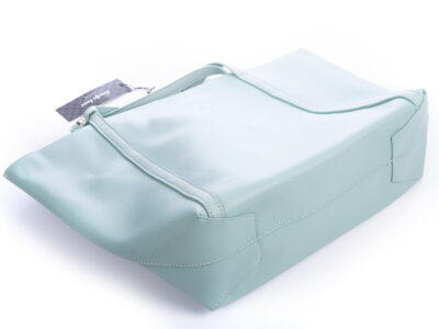 Seledynowa shopperka damska z saszetką Jennifer Jones - obrazek 7