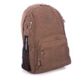 Lekki brązowy plecak materiałowy Bag Street