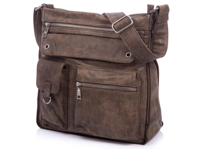 IMG_9180 Brązowa poszerzana torba damska Jennifer Jones