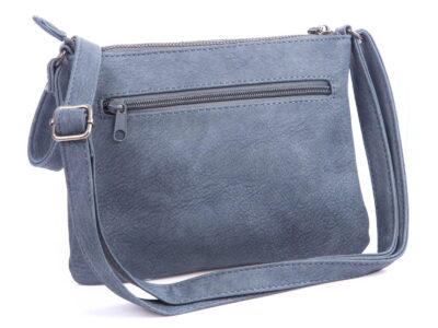 Mała torebka damska na ramię niebieska Jennifer Jones - obrazek 3