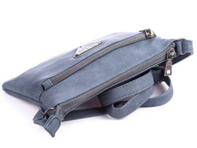 Mała torebka damska na ramię niebieska Jennifer Jones - obrazek 4