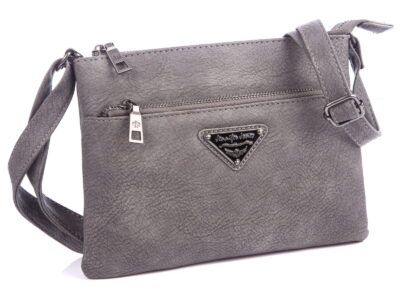 Szara mała torebka damska Jennifer Jones