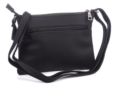 Mała torebka damska na ramię czarna Jennifer Jones - obrazek 3