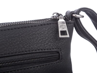 Mała torebka damska na ramię czarna Jennifer Jones - obrazek 4