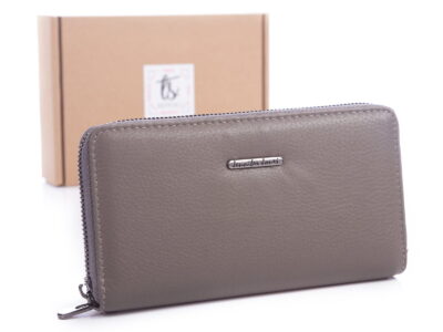 Szary portfel damski Jennifer Jones 5297