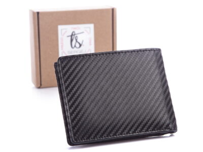 Portfel męski cienki bifold carbon J Jones RFID - obrazek 2