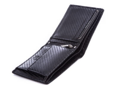 Portfel męski cienki bifold carbon J Jones RFID - obrazek 6