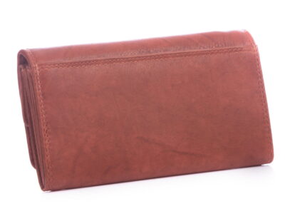 Skórzany portfel damski brązowy Money Maker RFID - obrazek 7