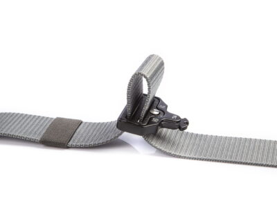 Taktyczny pasek męski do spodni szary SERGEJ - obrazek 4