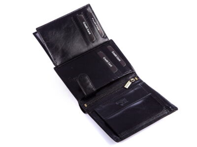 Portfel męski ZAGATTO Czarny skóra naturalna - obrazek 5