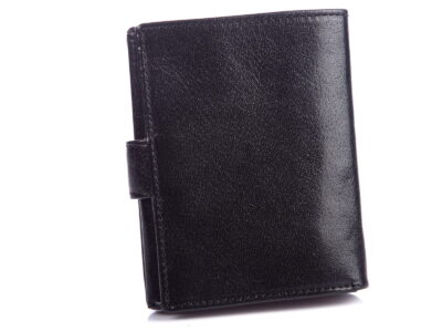Portfel męski skórzany ZAGATTO elegancki RFID czarny - obrazek 2