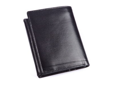 Skórzany portfel męski pionowy RFID ZAGATTO pojemny ZG-004 - obrazek 2