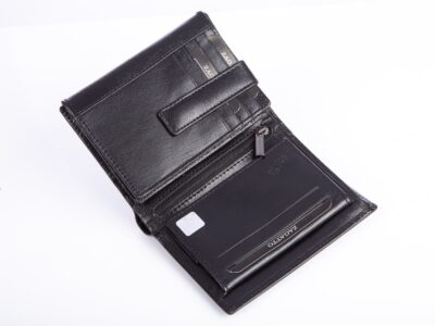 Skórzany portfel męski pionowy RFID ZAGATTO pojemny ZG-004 - obrazek 3