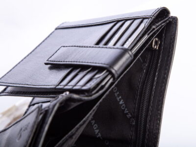 Skórzany portfel męski pionowy RFID ZAGATTO pojemny ZG-004 - obrazek 8