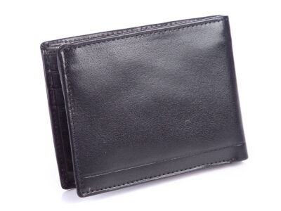 Męski portfel skórzany bifold ZAGATTO ze skóry naturalnej - obrazek 2