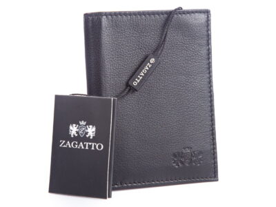Portfel męski bifold skórzany ZAGATTO ZG-051-BAR