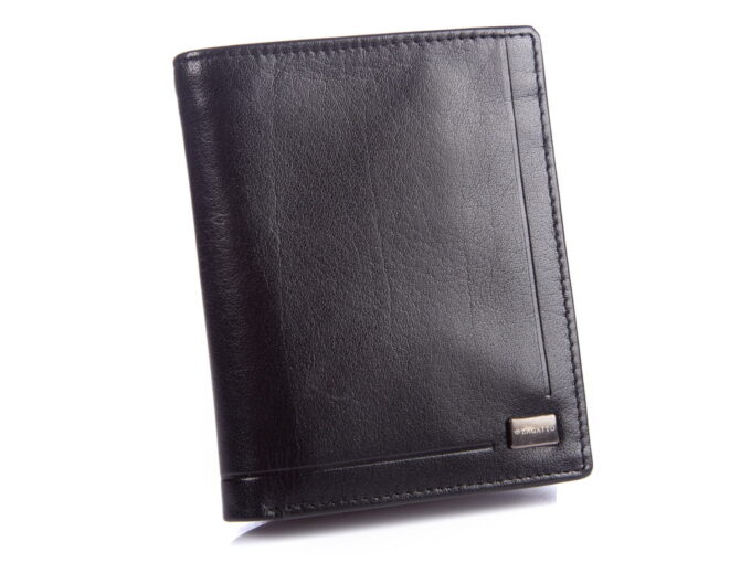 Bardzo elegancki portfel męski ze skóry naturalnej ZAGATTO