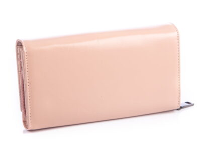 Lorenti łososiowo różowy portfel damski skórzany - obrazek 2