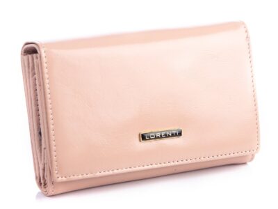 Jasno różowy portfel damski LORENTI RFID 76112 - obrazek 3