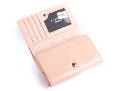 Jasno różowy portfel damski LORENTI RFID 76112 - obrazek 4