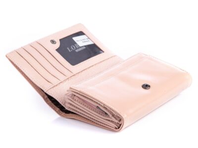 Jasno różowy portfel damski LORENTI RFID 76112 - obrazek 5