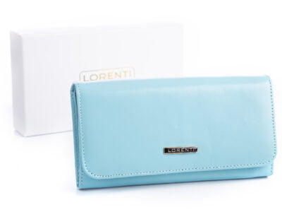 Seledynowo niebieski portfel damski Lorenti Lorenti-76110