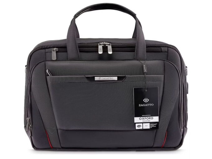 Duża i bardzo solidna torba na laptopa 17,3 cala z gąbką w środku