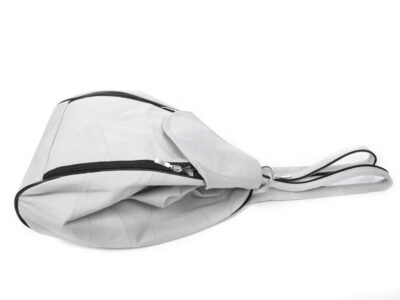 Plecak damski skórzany szary miejski SERGEJ - obrazek 9