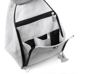 Plecak damski skórzany szary miejski SERGEJ - obrazek 11