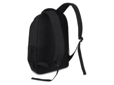 Czarny solidny plecak męski do pracy na laptopa 17" Zagatto - obrazek 3