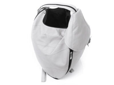 Plecak damski skórzany szary miejski SERGEJ - obrazek 3