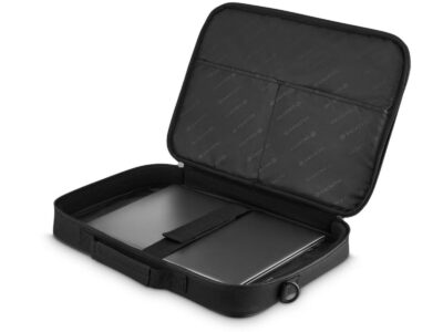 Czarna torba na laptopa 15,6" cala z klapką ZAGATTO - obrazek 2