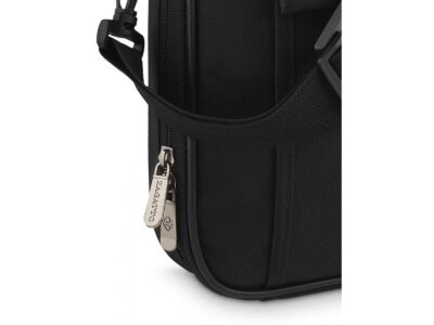 Czarna torba na laptopa 15,6" cala z klapką ZAGATTO - obrazek 4