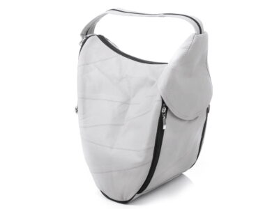 Plecak damski skórzany szary miejski SERGEJ - obrazek 5