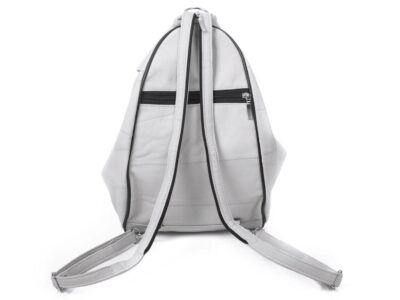 Plecak damski skórzany szary miejski SERGEJ - obrazek 8