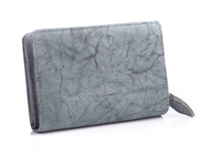 Portfel damski skórzany - brudny szary - Money Maker - obrazek 2