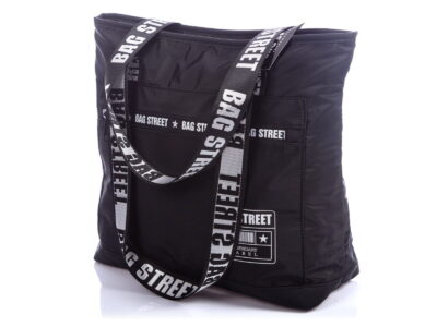 Materiałowa torba damska shopperka nylonowa Bag Street