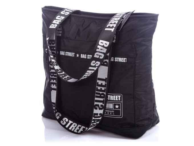 Materiałowa torba damska shopperka nylonowa Bag Street